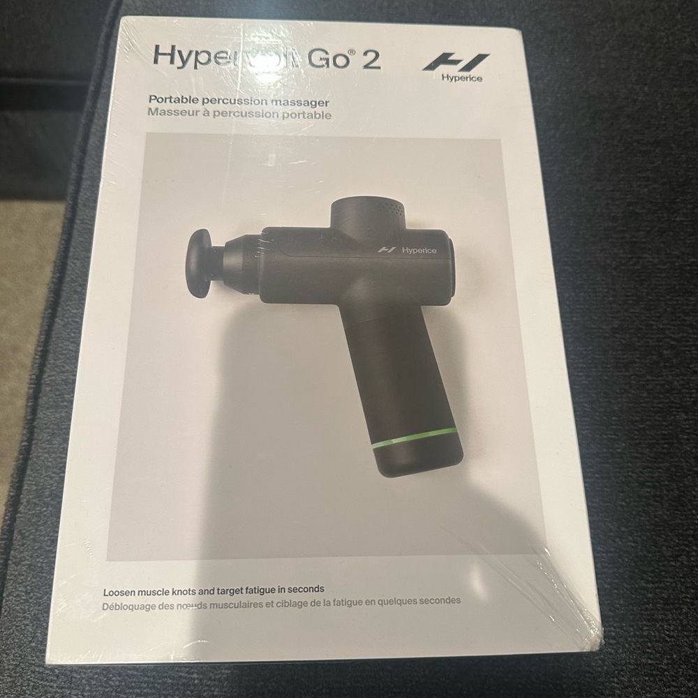 Hyperice Hypervolt Go 2 Black Percussion Massager